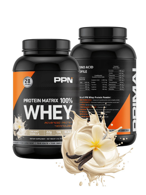 Protein Matrix 100% Whey (924g/2lbs) | Creamy Vanilla