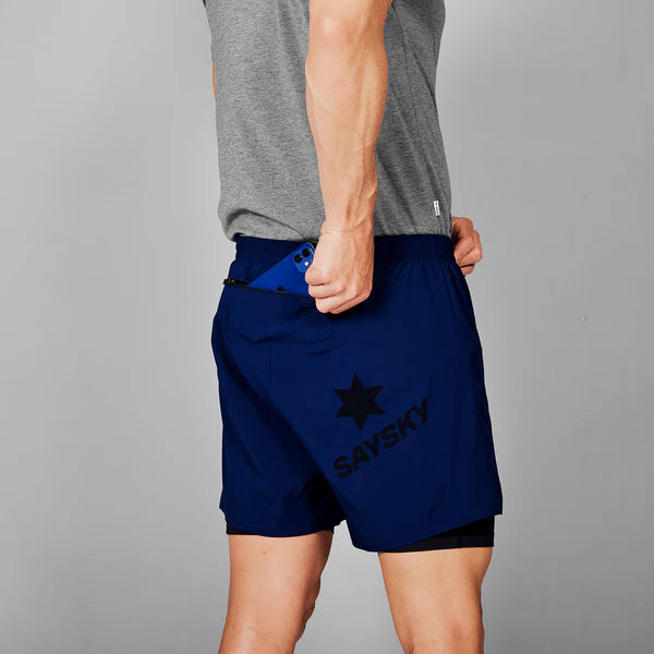 M 2 in 1 Pace Shorts 5'' | Blue