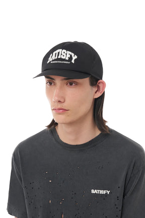 FliteSilk 5 Panel Pinch Cap | Black