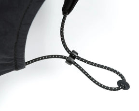 FliteSilk 5 Panel Pinch Cap | Black