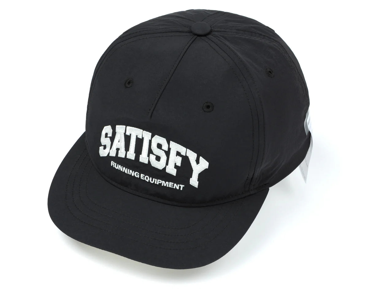 FliteSilk 5 Panel Pinch Cap | Black