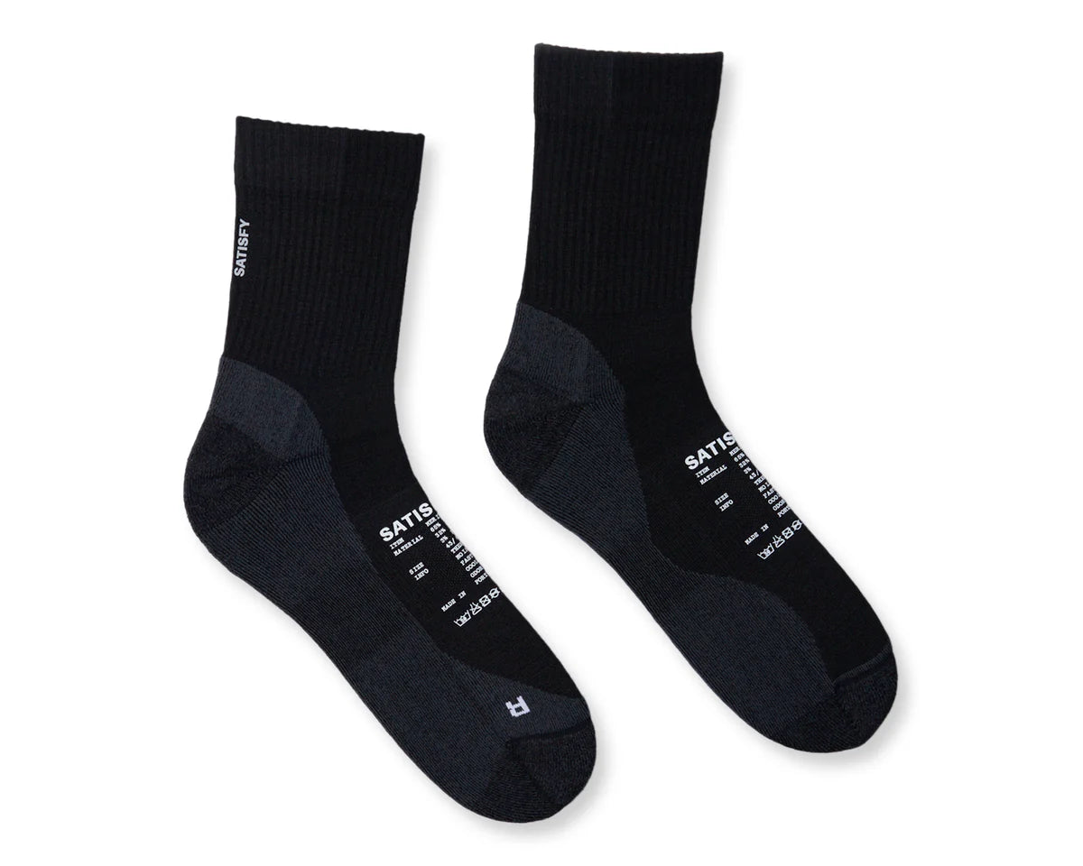 Merino Tube Socks | Black