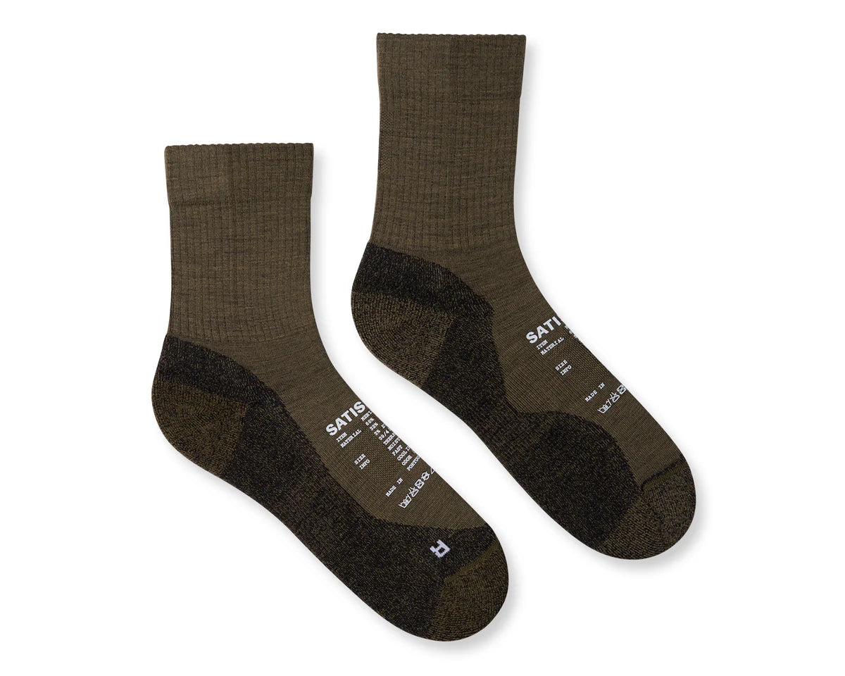Merino Tube Socks | Dark Olive