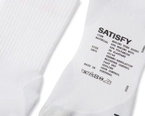 Merino Nylon Tube Socks | Off White