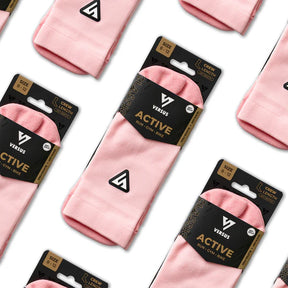 Active Crew Tab Socks | Classic Pastel Pink
