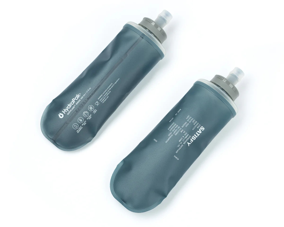 Soft Flask HydraPak® 500ml 2-Packs | Dark Slate