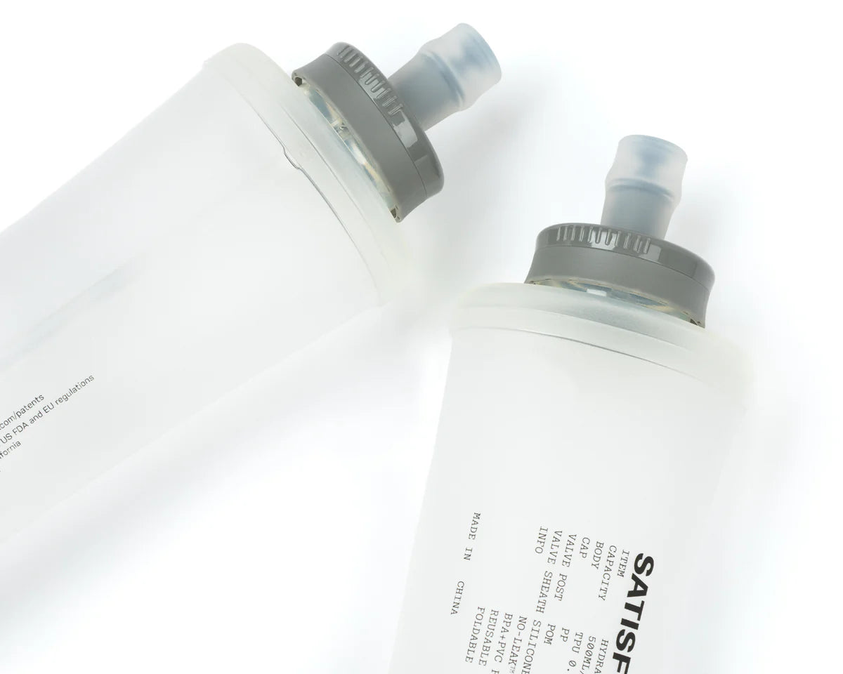 Soft Flask HydraPak® 500ml 2-Packs | White