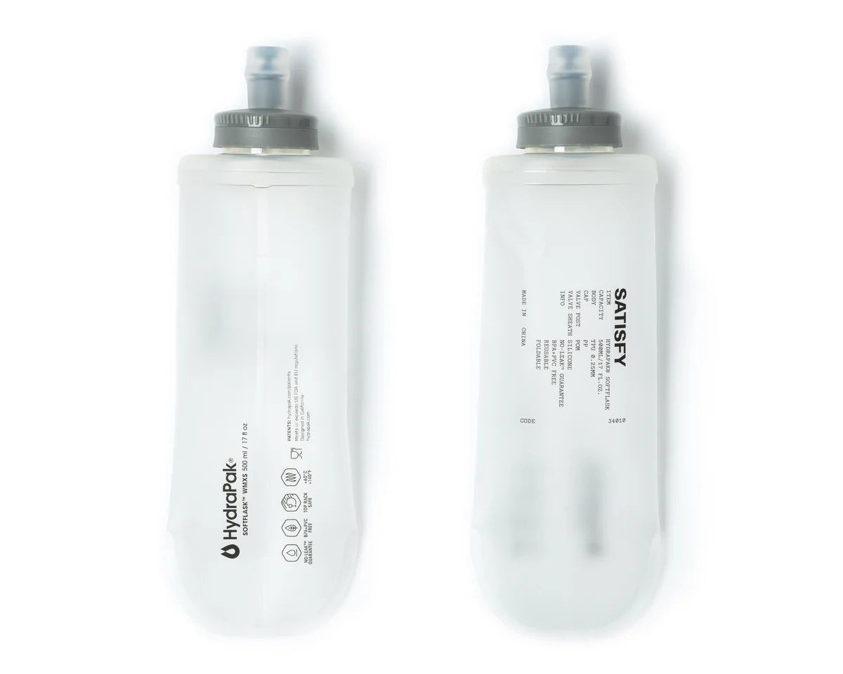 Soft Flask HydraPak® 500ml 2-Packs | White