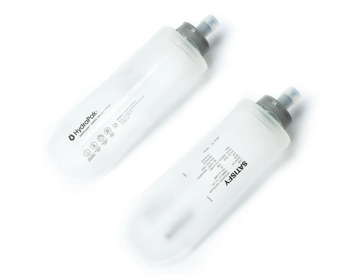 Soft Flask HydraPak® 500ml 2-Packs | White