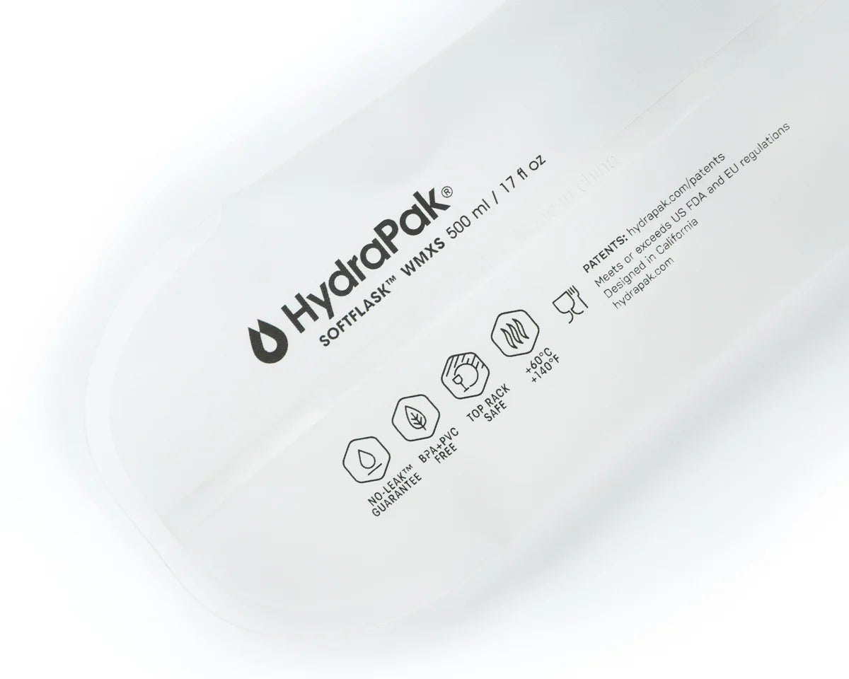 Soft Flask HydraPak® 500ml 2-Packs | White