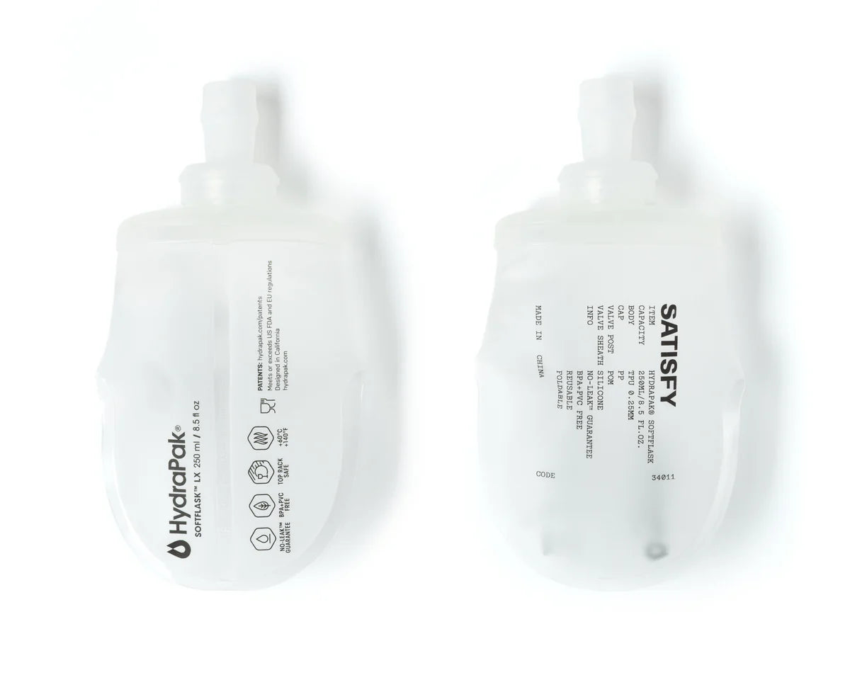 Soft Flask HydraPak® 250ml 2-Packs | White