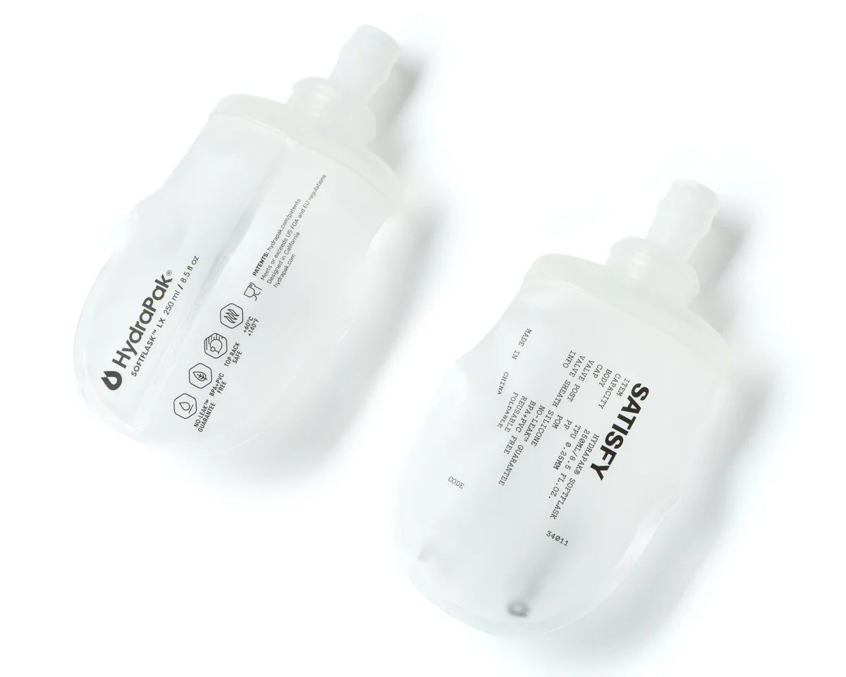 Soft Flask HydraPak® 250ml 2-Packs | White