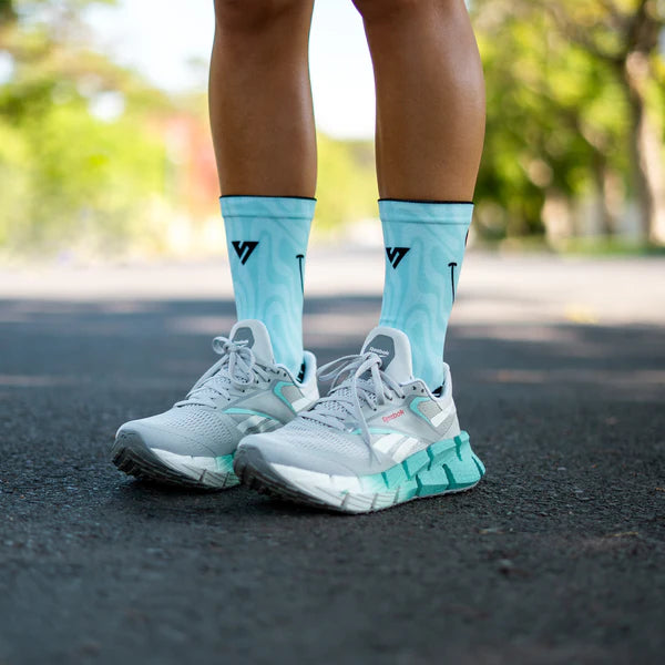 Active Crew Socks | Bubblegum Smile