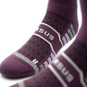 Trail Running Socks | Midnight Plum