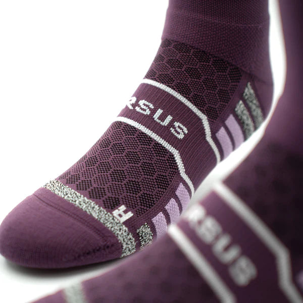 Trail Running Socks | Midnight Plum
