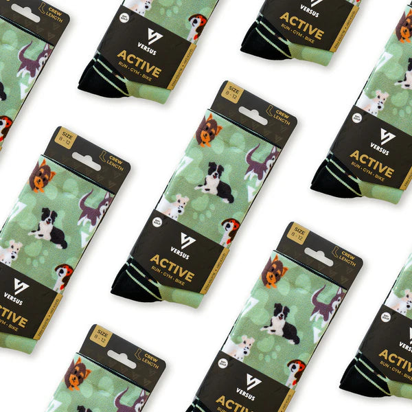 Active Crew Socks | Dogs 2.0