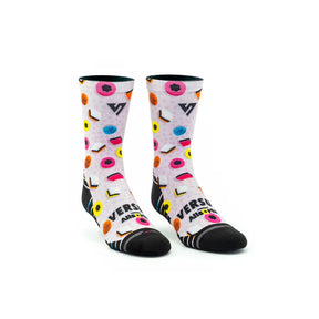 Active Crew Socks | Allsorts Liquorice 2.0