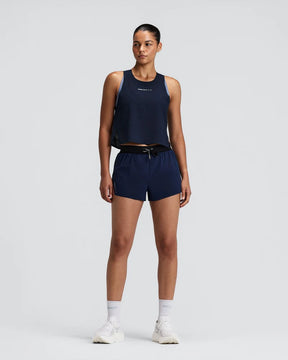 W CoolGrid Race Singlet | NY Navy