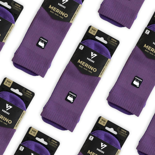 Merino Winter Socks | Winter Berry