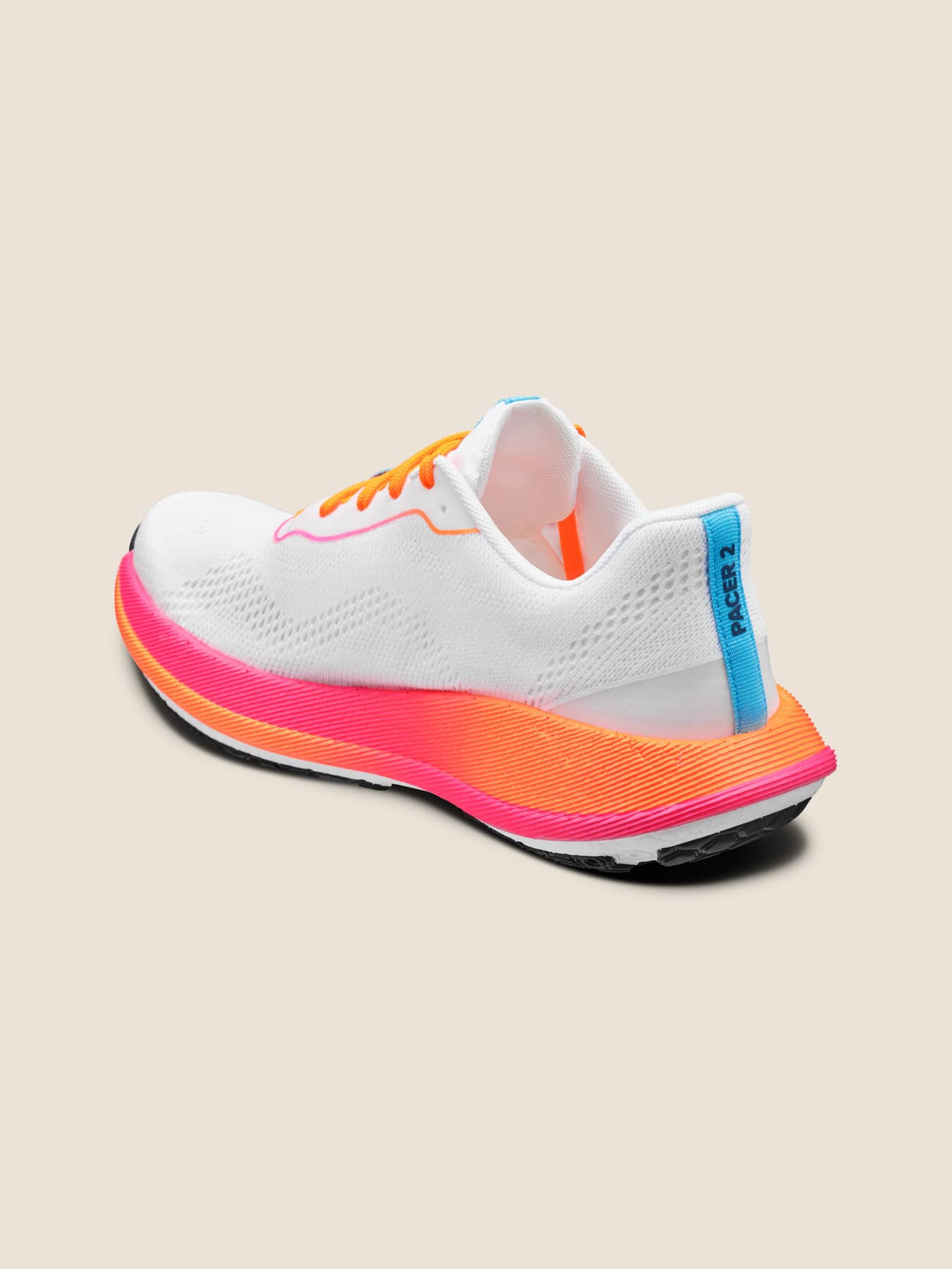 W Pacer 2 | White/Flourange