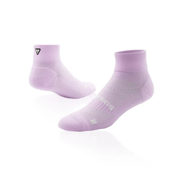 Running Quarter Socks | Purple