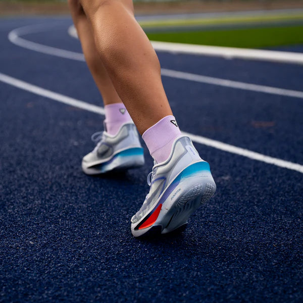 Running Quarter Socks | Purple