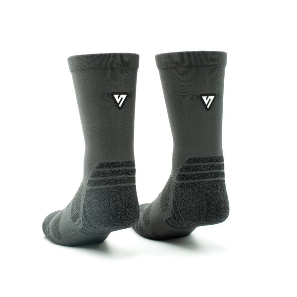 Active Crew Tab Socks | Classic Charcoal