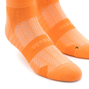 Running Ankle Socks | Tangerine Glow