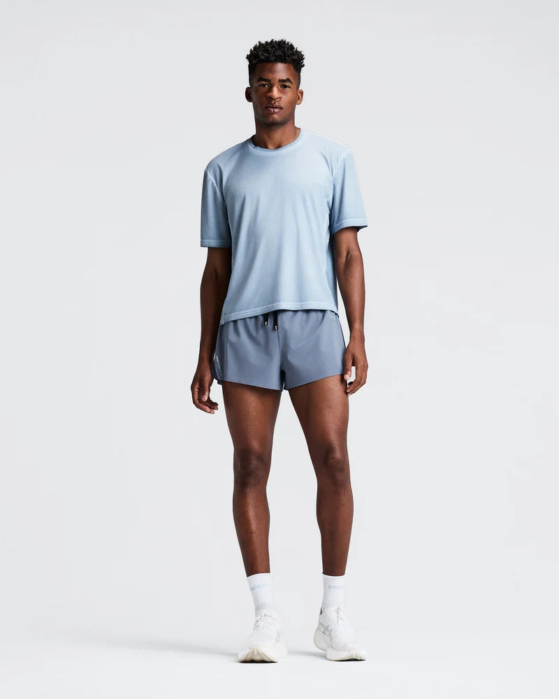 M RipSpeed™ 3" Split Shorts | Steel Horizon