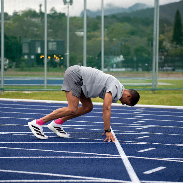 Running Quarter Socks | Popsicle Pink