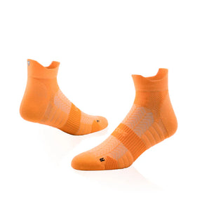 Running Ankle Socks | Tangerine Glow