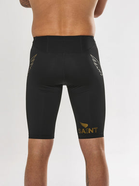 M P1 Elite Compression Shorts (drawcord) | Black