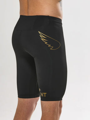 M P1 Elite Compression Shorts (drawcord) | Black
