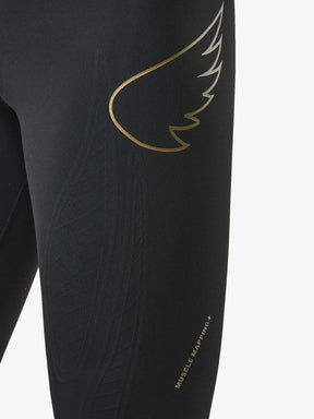 W P1 Elite Compression Tights - Low Rise | Black
