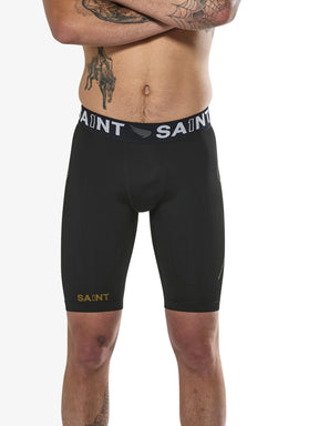 M P1 Elite Compression Shorts | Black