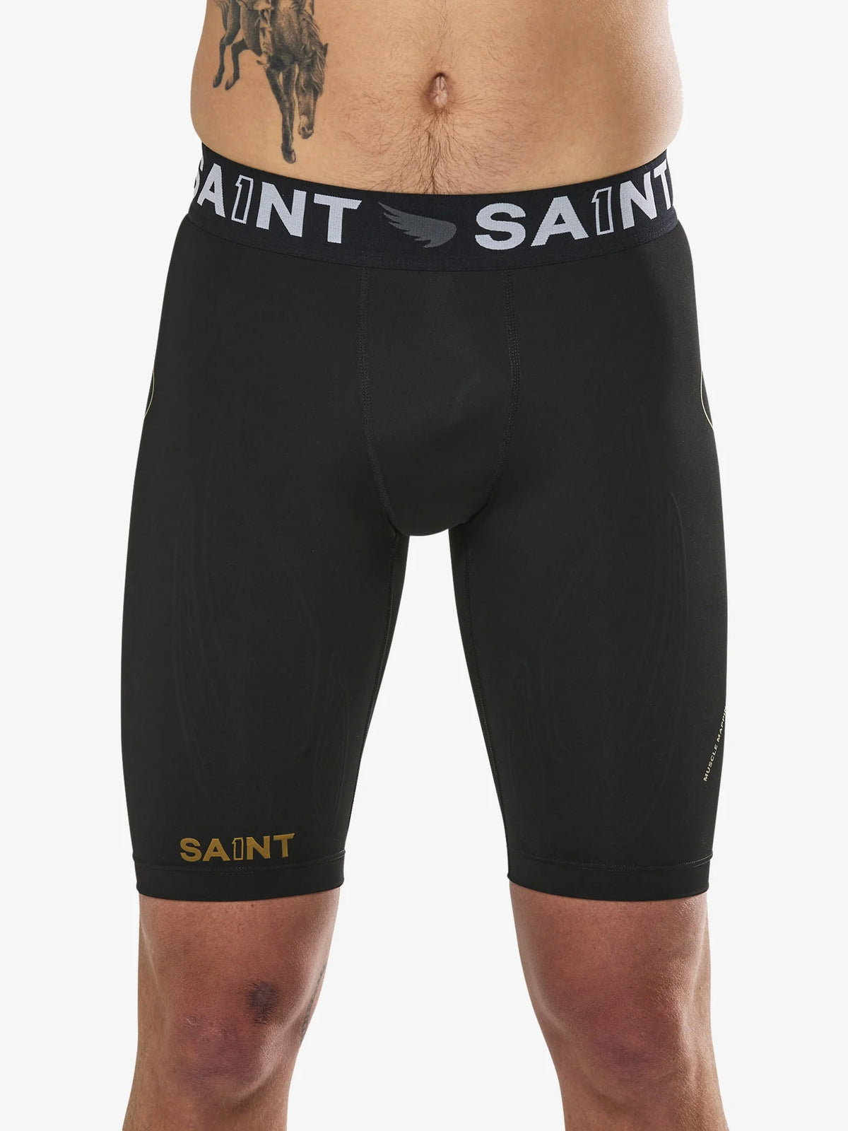 M P1 Elite Compression Shorts | Black