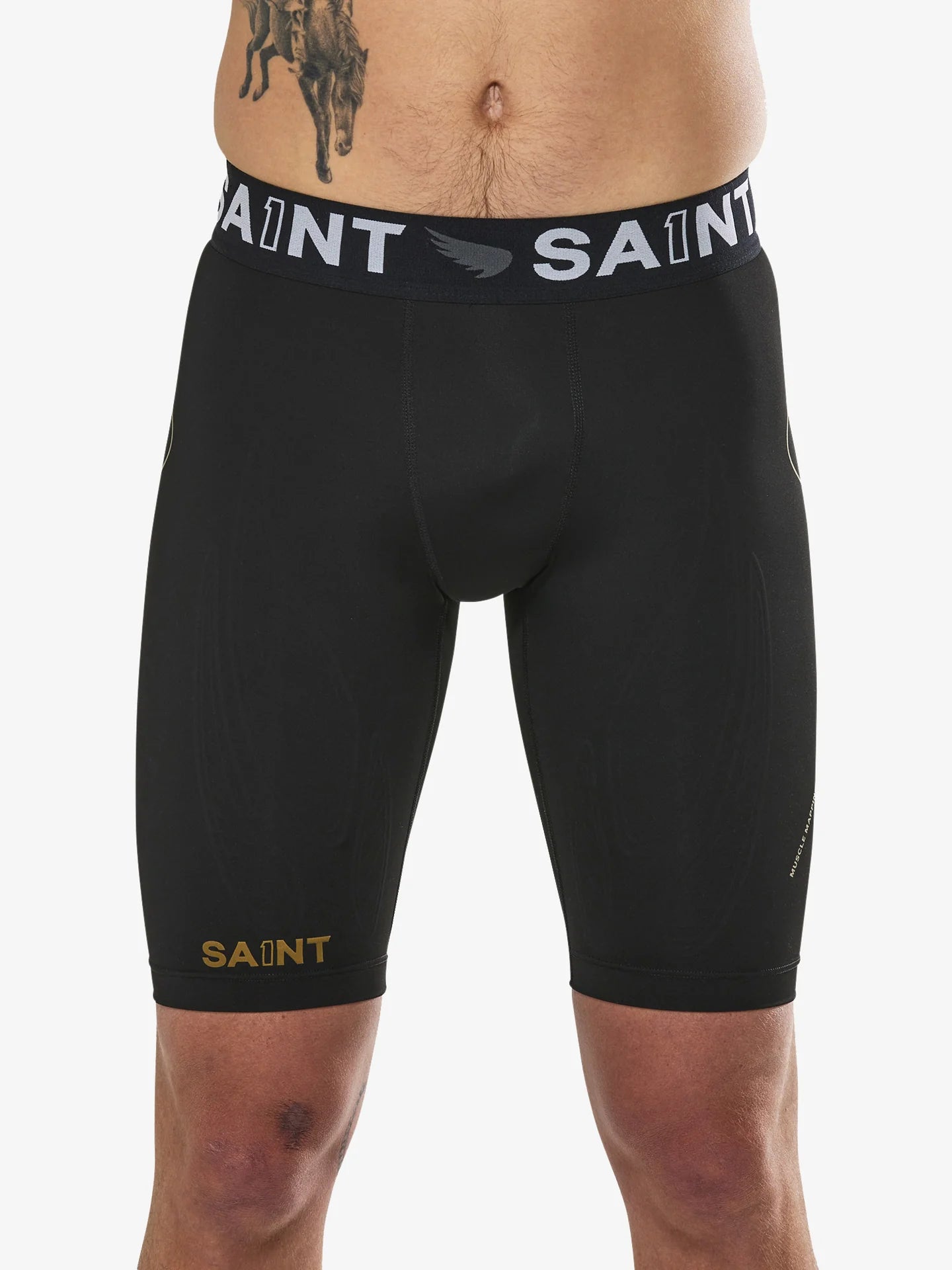 M P1 Elite Compression Shorts | Black