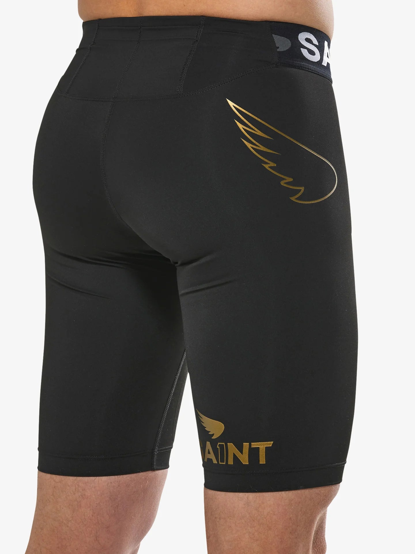 M P1 Elite Compression Shorts | Black