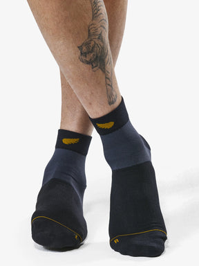 P1 Elite L1te Ankle Sock | Black Bronze