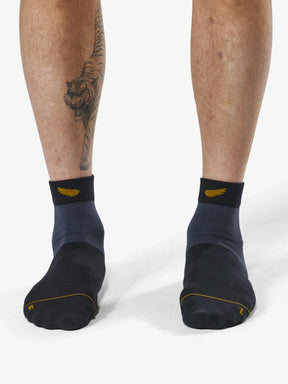 P1 Elite L1te Ankle Sock | Black Bronze
