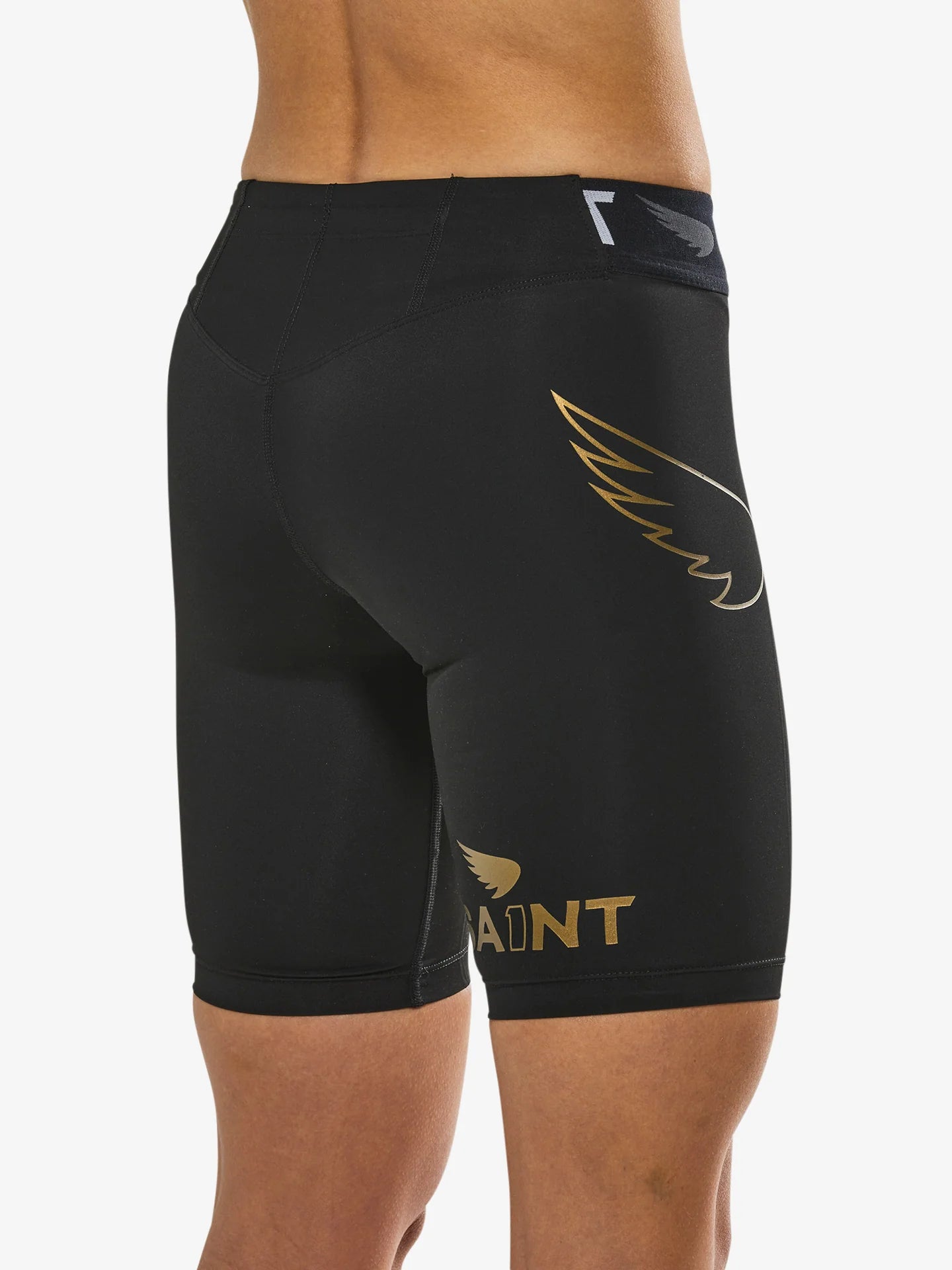 W P1 Elite Compression Shorts - Low Rise | Black