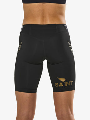 W P1 Elite Compression Shorts - Low Rise | Black