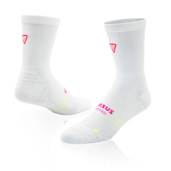 Active Crew Tab Socks | Pink-Lime Limited Edition