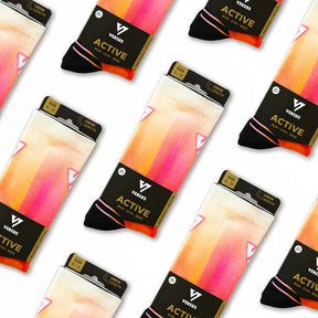 Active Crew Socks | Sunset Sorbet