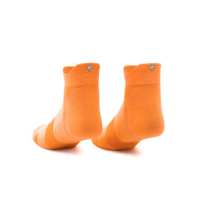 Running Ankle Socks | Tangerine Glow