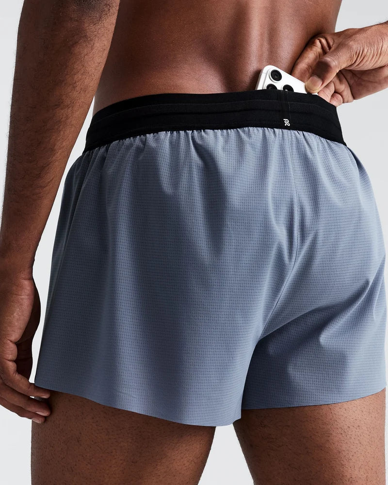 M RipSpeed™ 3" Split Shorts | Steel Horizon