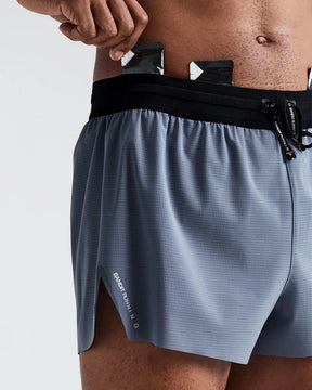 M RipSpeed™ 3" Split Shorts | Steel Horizon