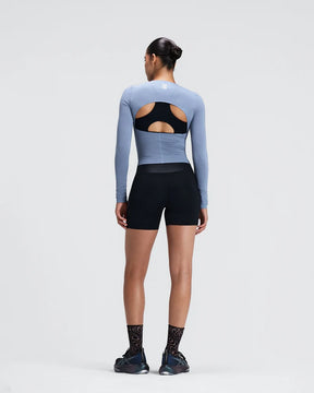 W GeoMesh Eclipse Long Sleeve | Steel Horizon