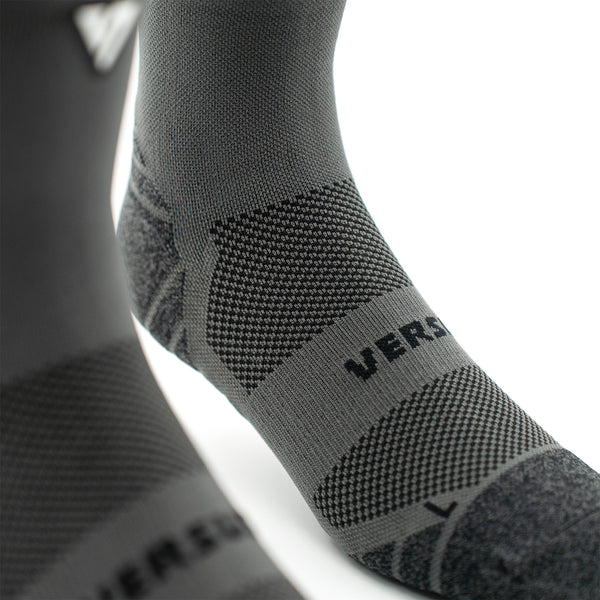 Active Crew Tab Socks | Classic Charcoal