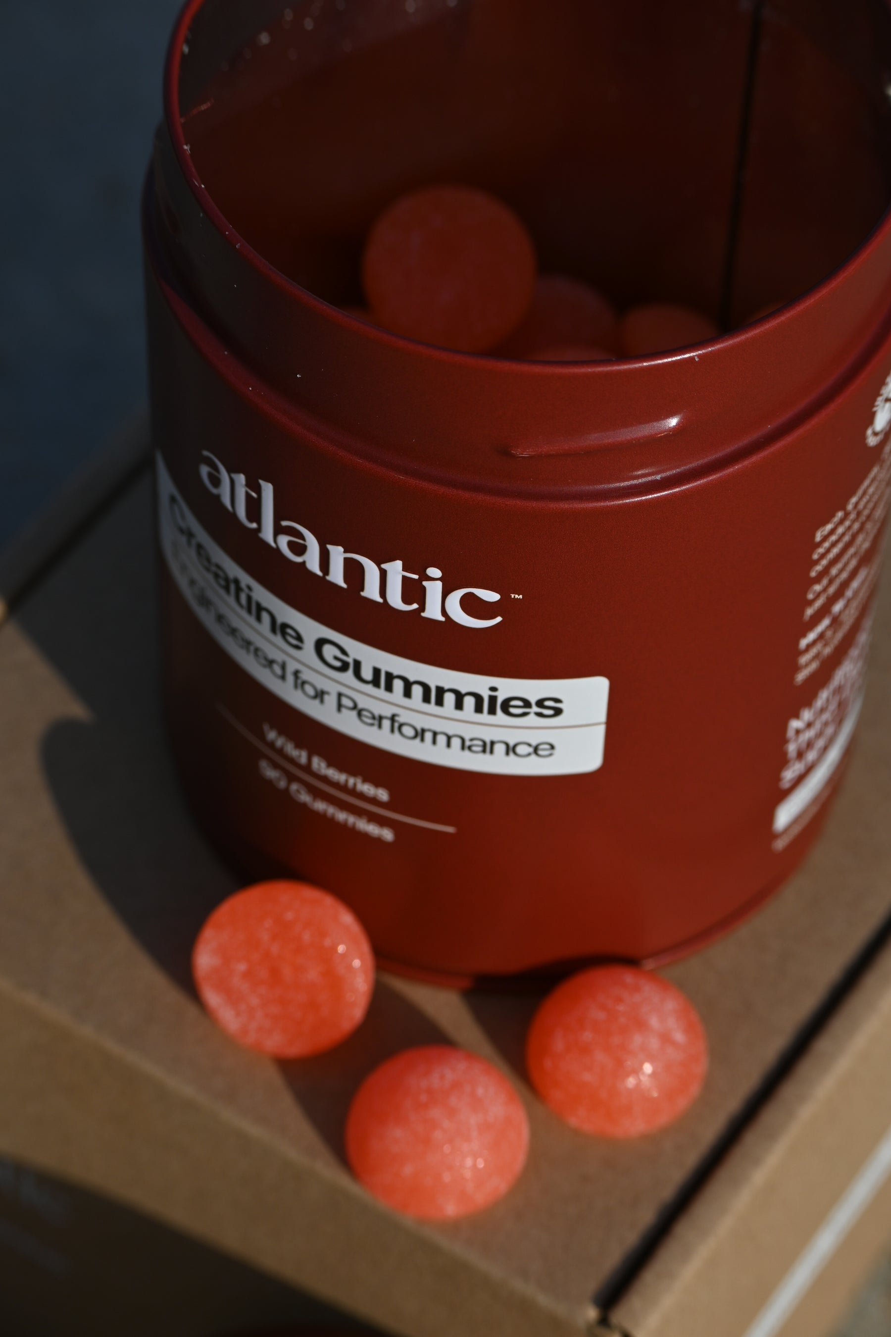 Creatine Gummies - Wild Berries (90 gummies, 450g)